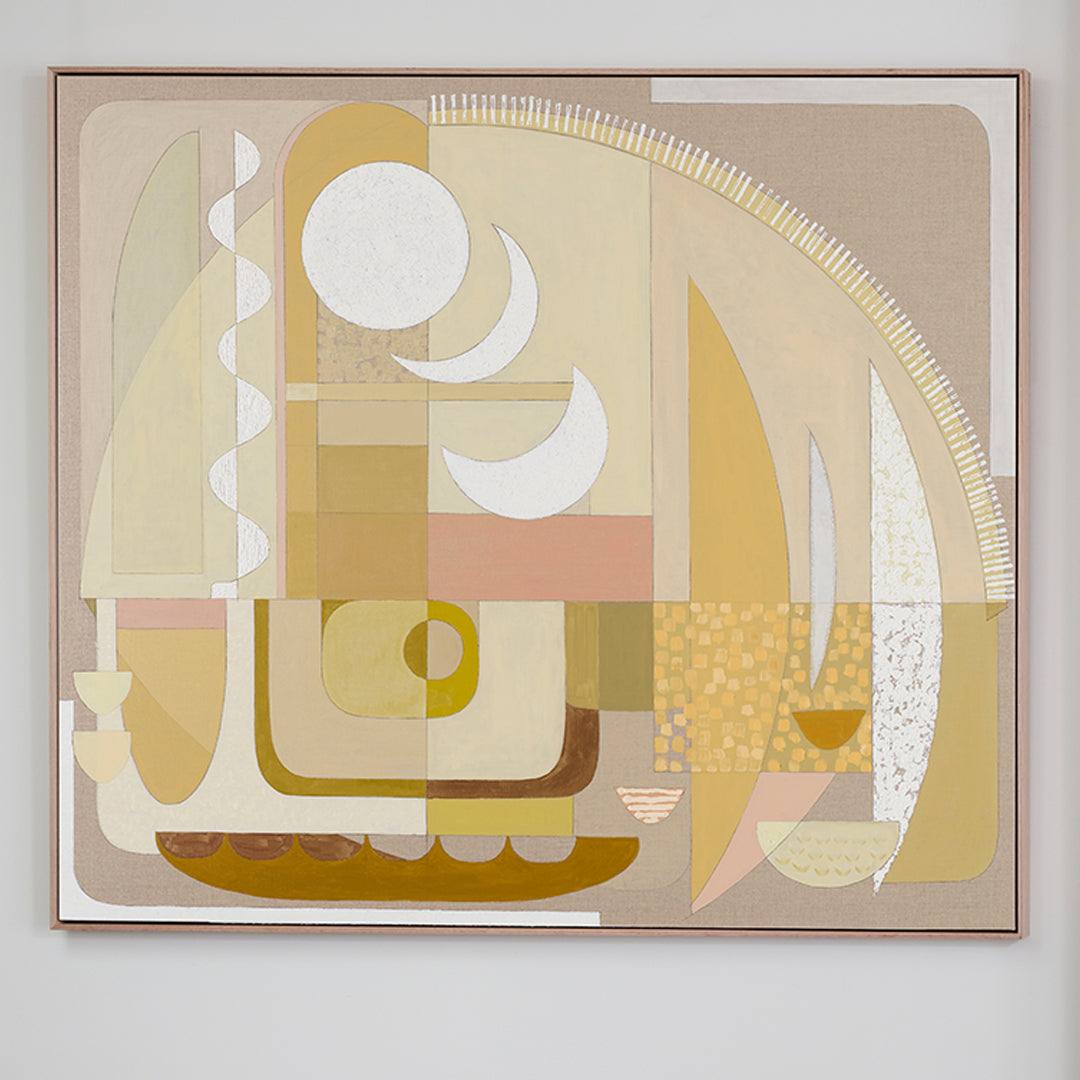 Hera - Giclee print framed in raw oak