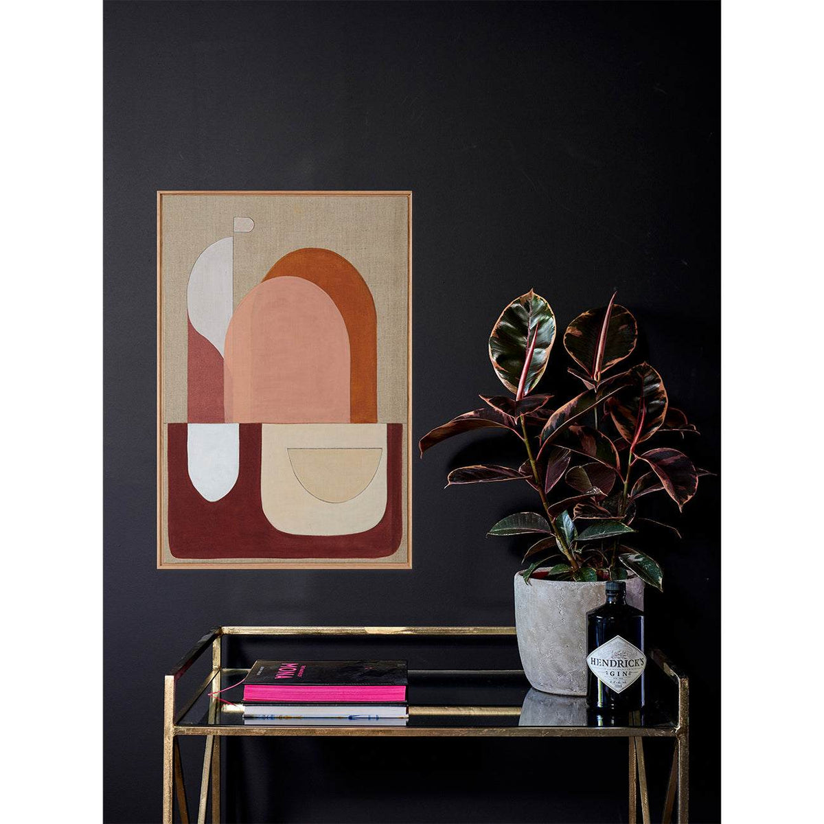 Crimson Red Arch - Giclee print