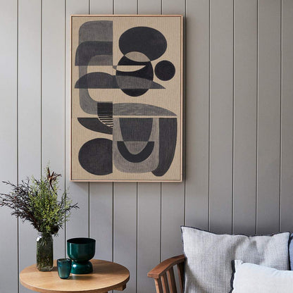 Charcoal Stucco - Giclee print