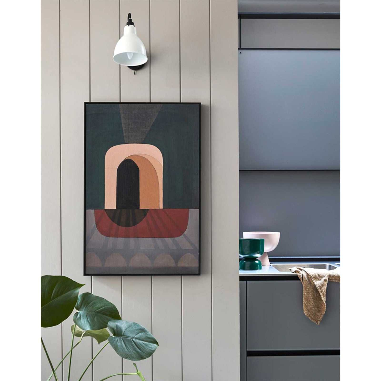 Hades Arch wall art print artwork on a wall