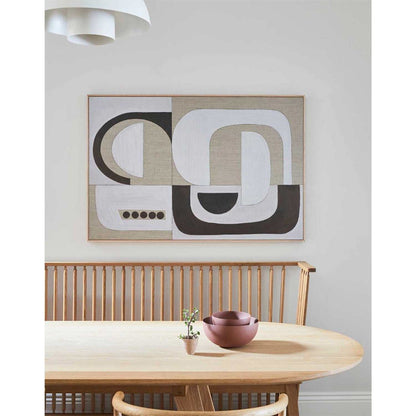 Saxum Arch 2 - wall art print on a white wall in living room