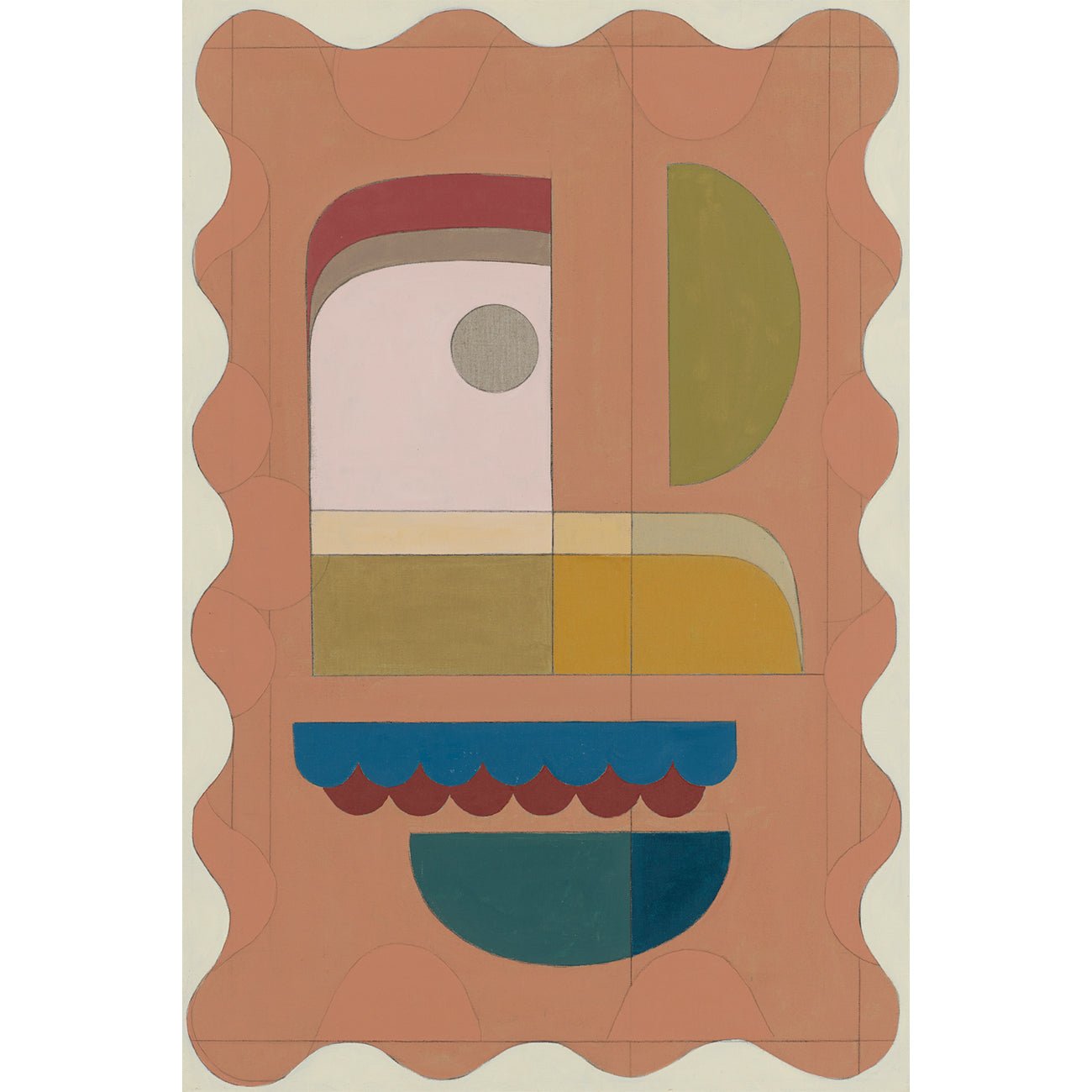 Terracotta Blush 2 - Giclee print