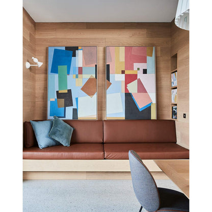 Colour Play Blue - Giclee print