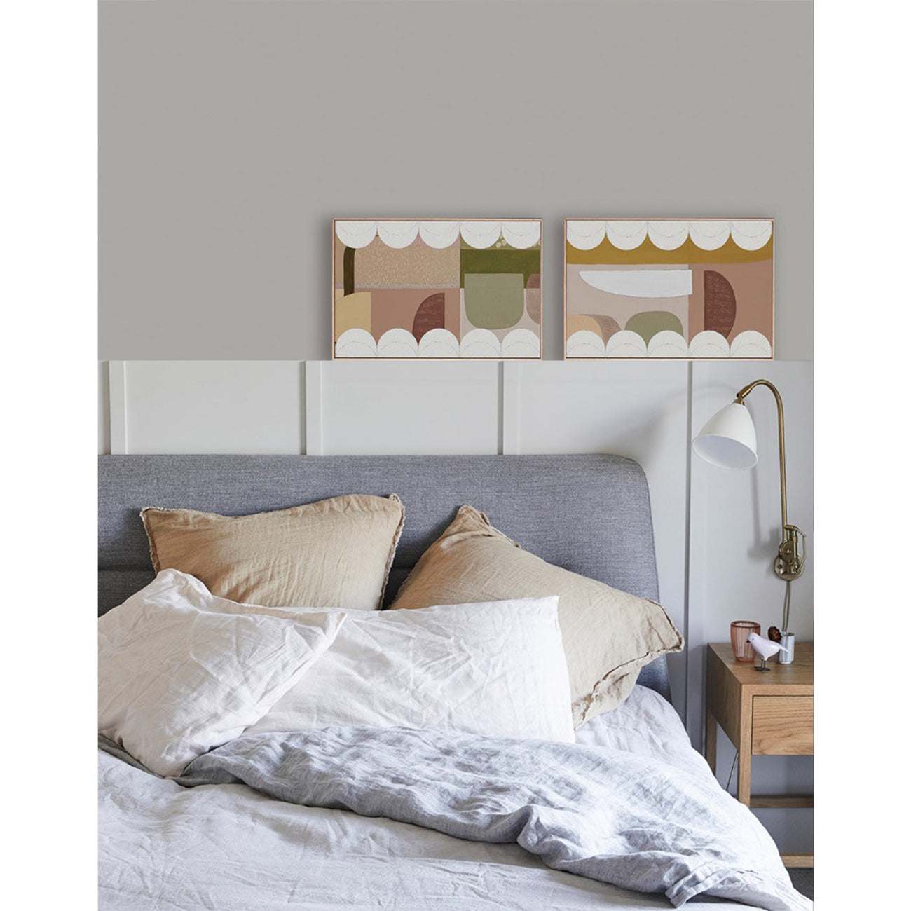 Khaki Scallop - Giclee print