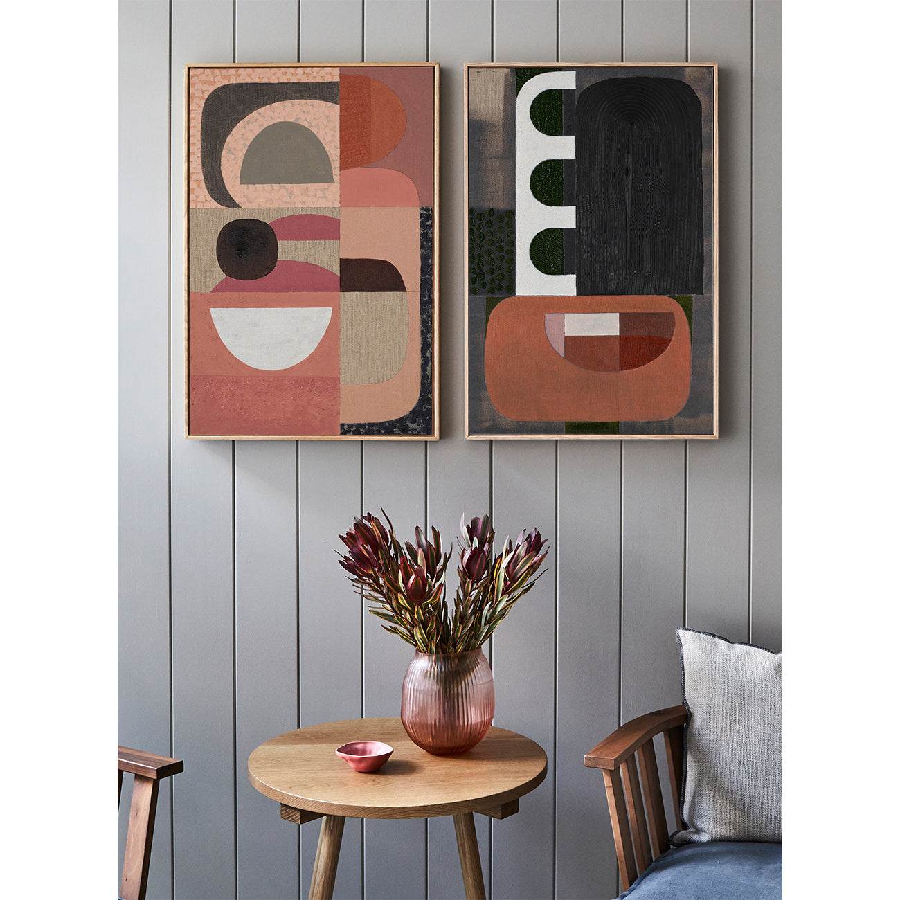 Pink Stucco - Giclee print