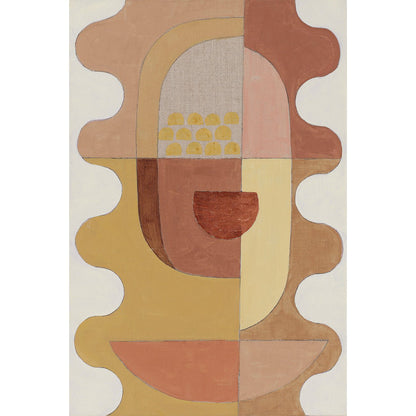 Wavy Blush - Original oil painting by Tory Burke