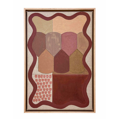 Wavy Plum - Unframed Giclee print