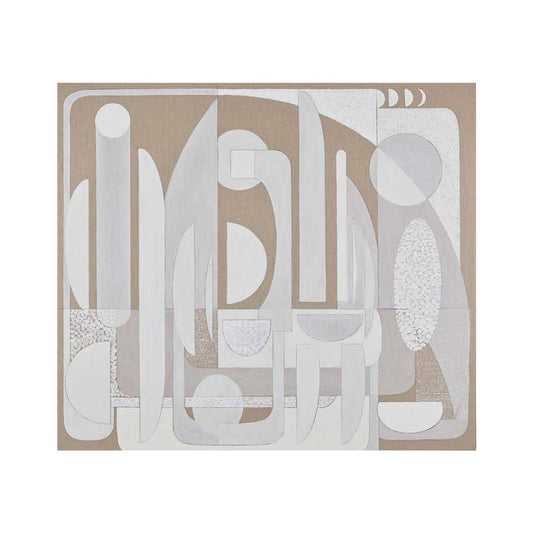 White Luna Stucco - Giclee print